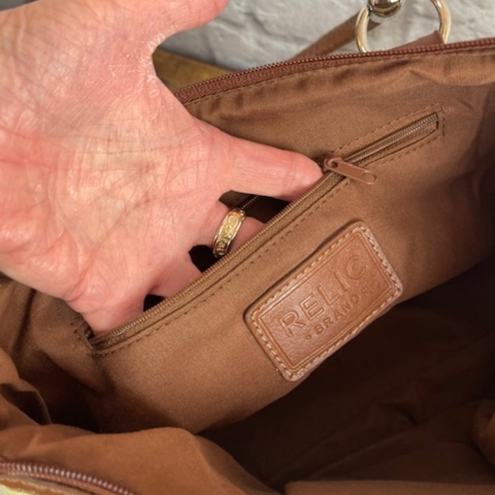 Relic By Fossil Printed Handbag - image 6